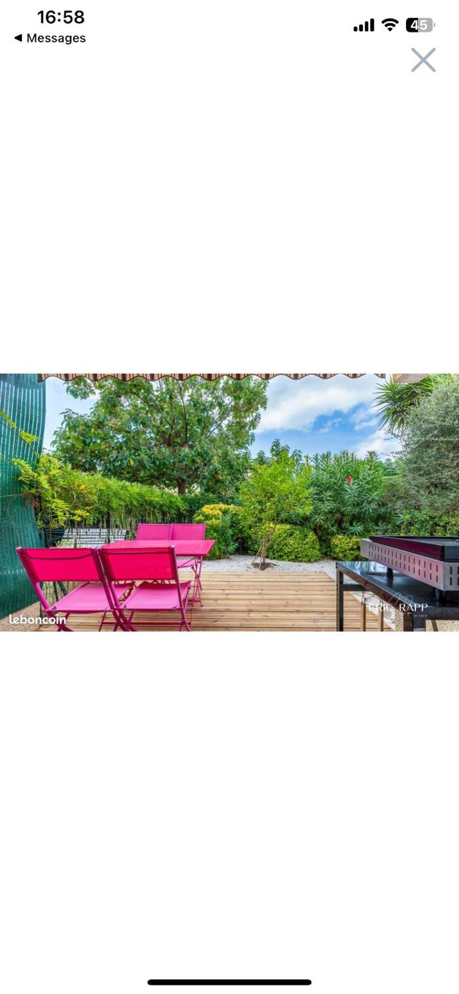 Beau T2 Avec Jardin Frejus Plage Kültér fotó